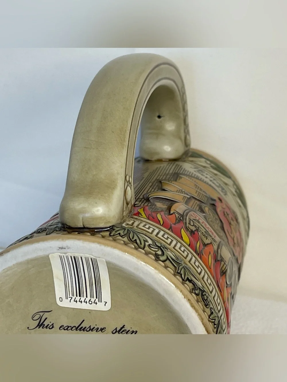 Strohs Fire Brewed Beer Stein Heritage Series VI Detroit Brewing Co Collectible